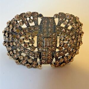 Heidi Daus Gorgeous Swarovski Crystal All Around Bracelet Size 7